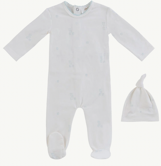Footie Set Baby Blocks