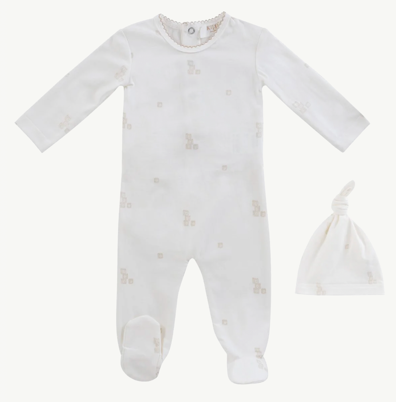 Footie Set Baby Blocks