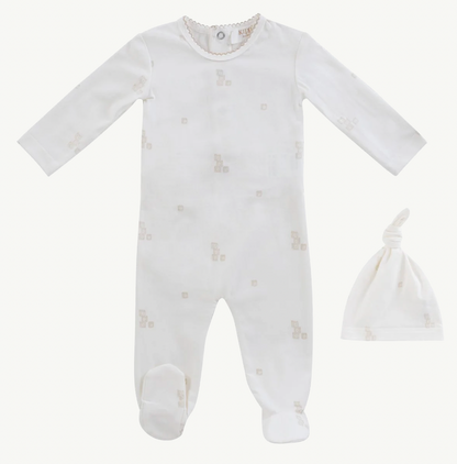 Footie Set Baby Blocks