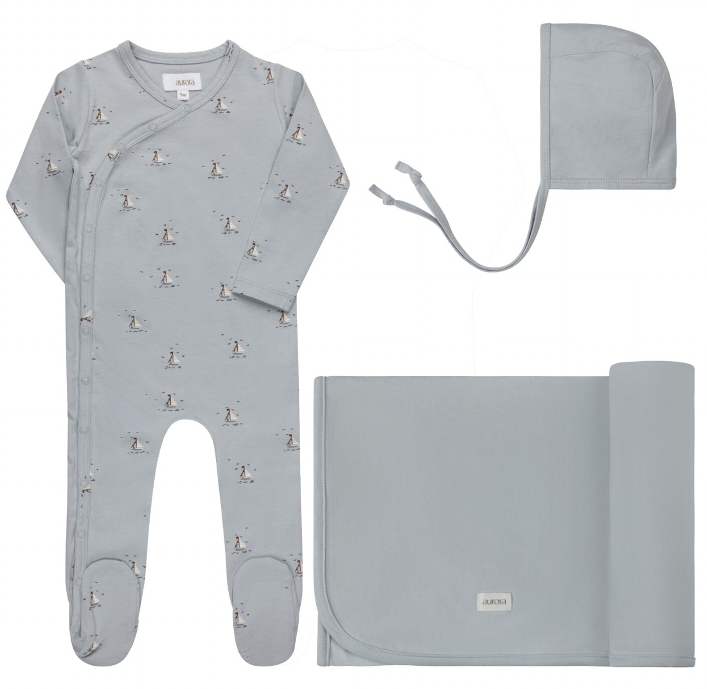 Layette Set Jersey Cotton Nautical