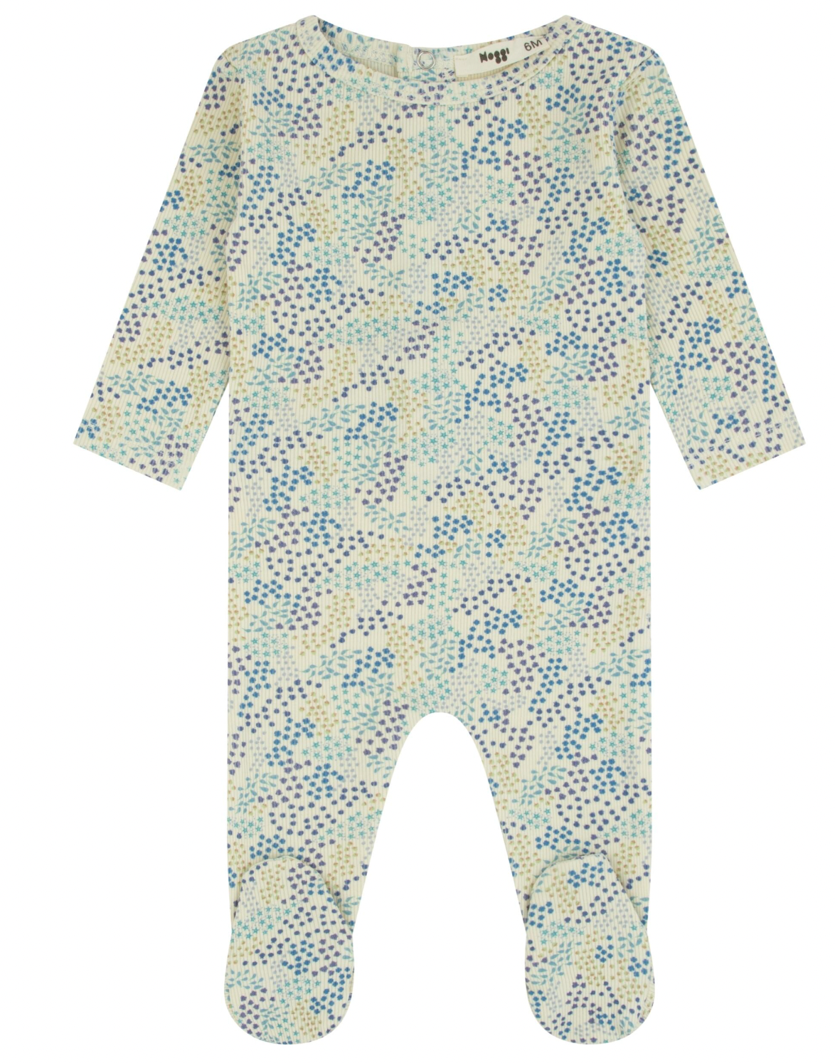 Footie Floral Print