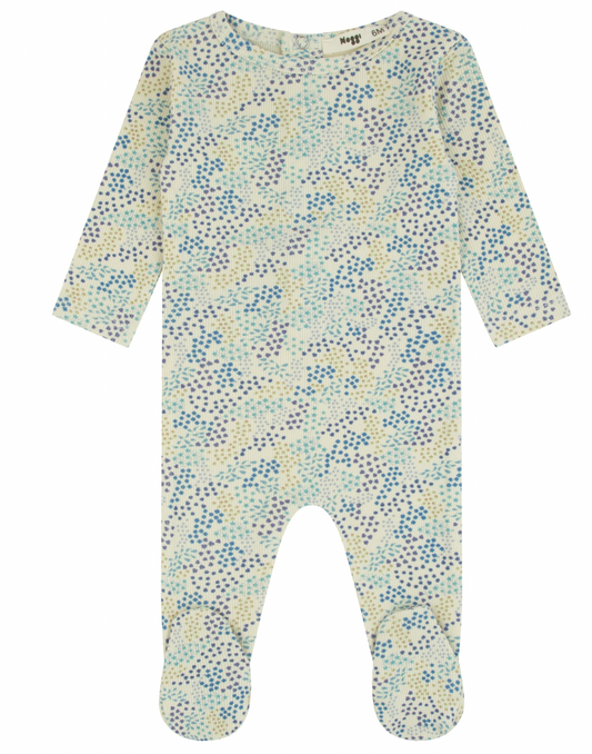 Footie Floral Print