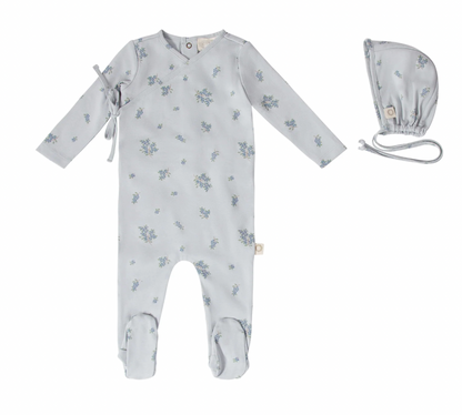 Footie Set Blueberry Bunches