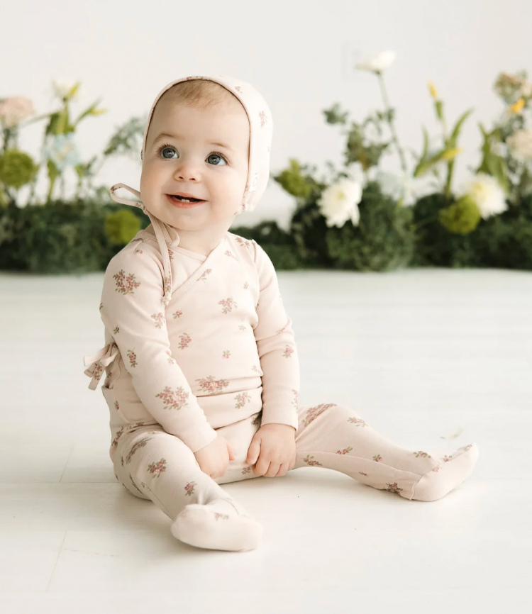 Layette Set Blueberry Bunches