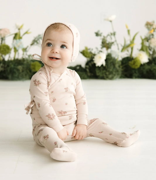 Layette Set Blueberry Bunches