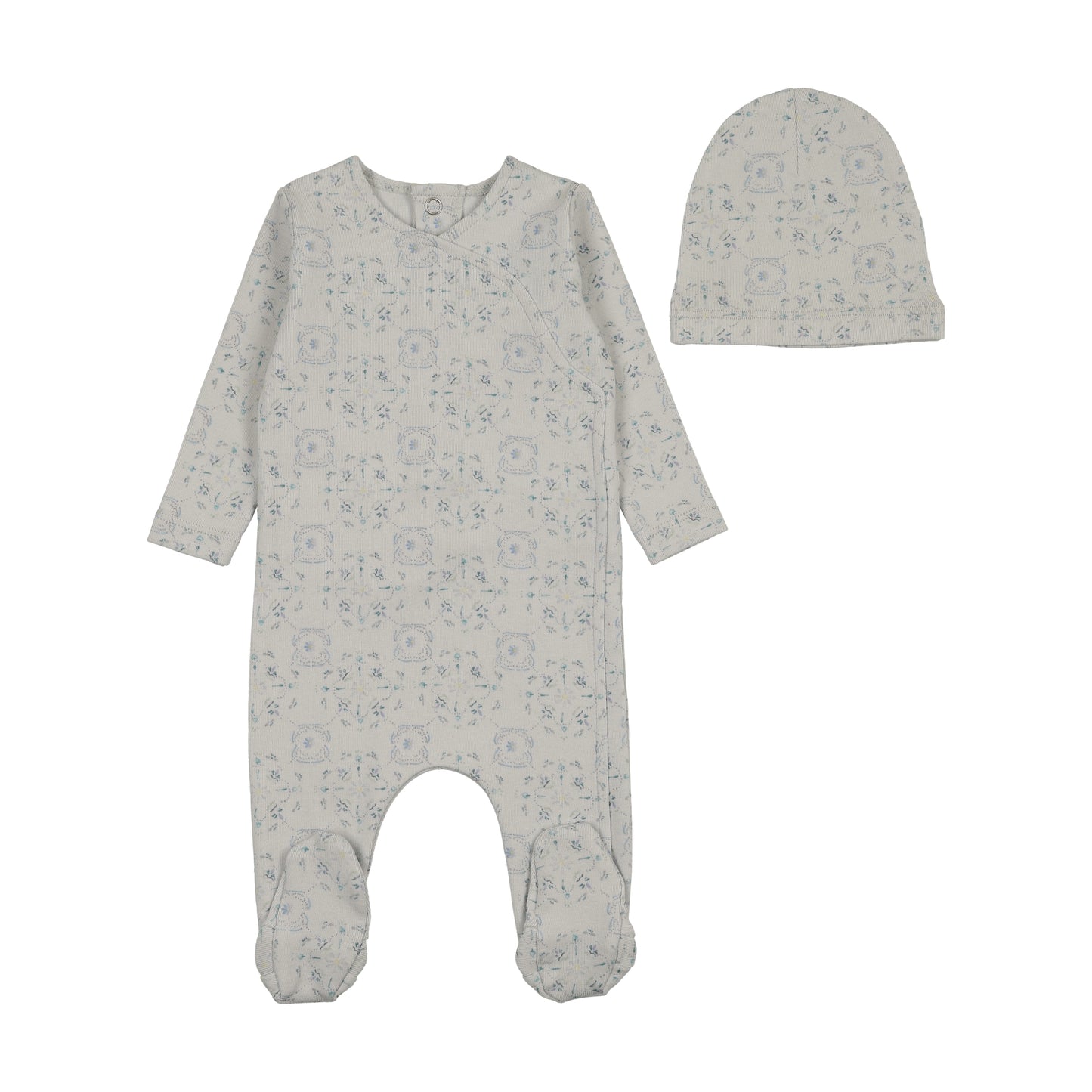 Footie Set Sweet Pattern