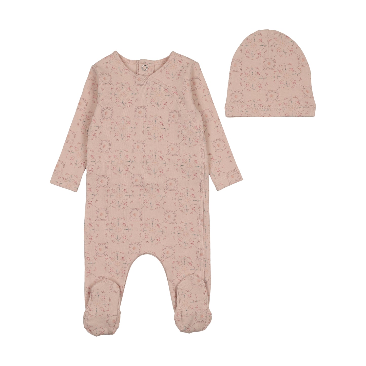 Footie Set Sweet Pattern