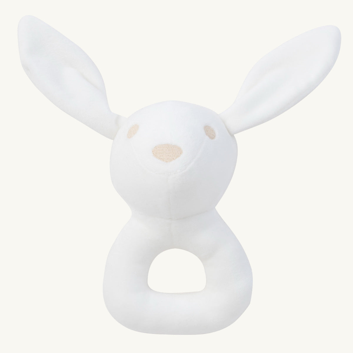 Petit Toile Bunny Rattle Toy