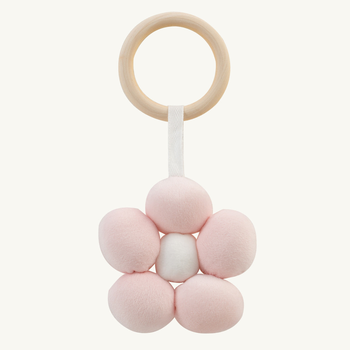 Blossom Plush Rattle Toy