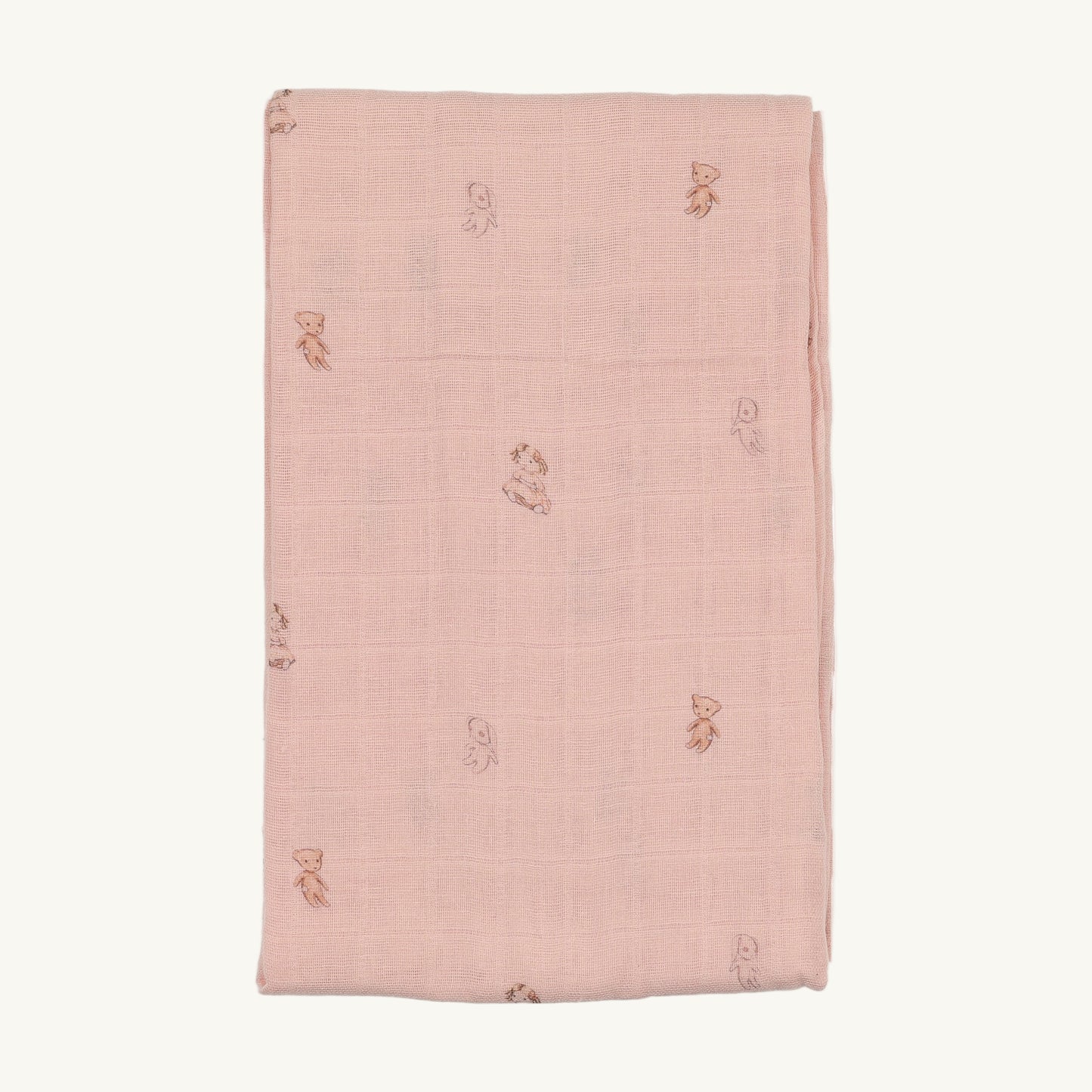 Tea Time Velour-Pale Pink blanket