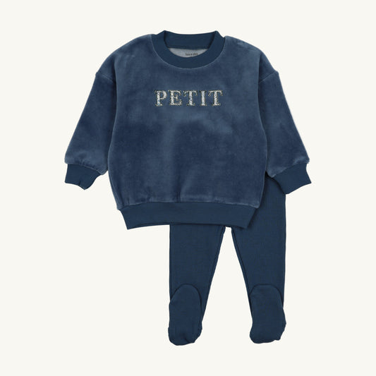 Velour Petite Two Piece-Marina