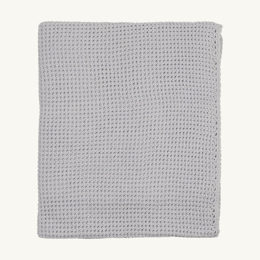 Waffle Ensemble-Crisp Blue Blanket