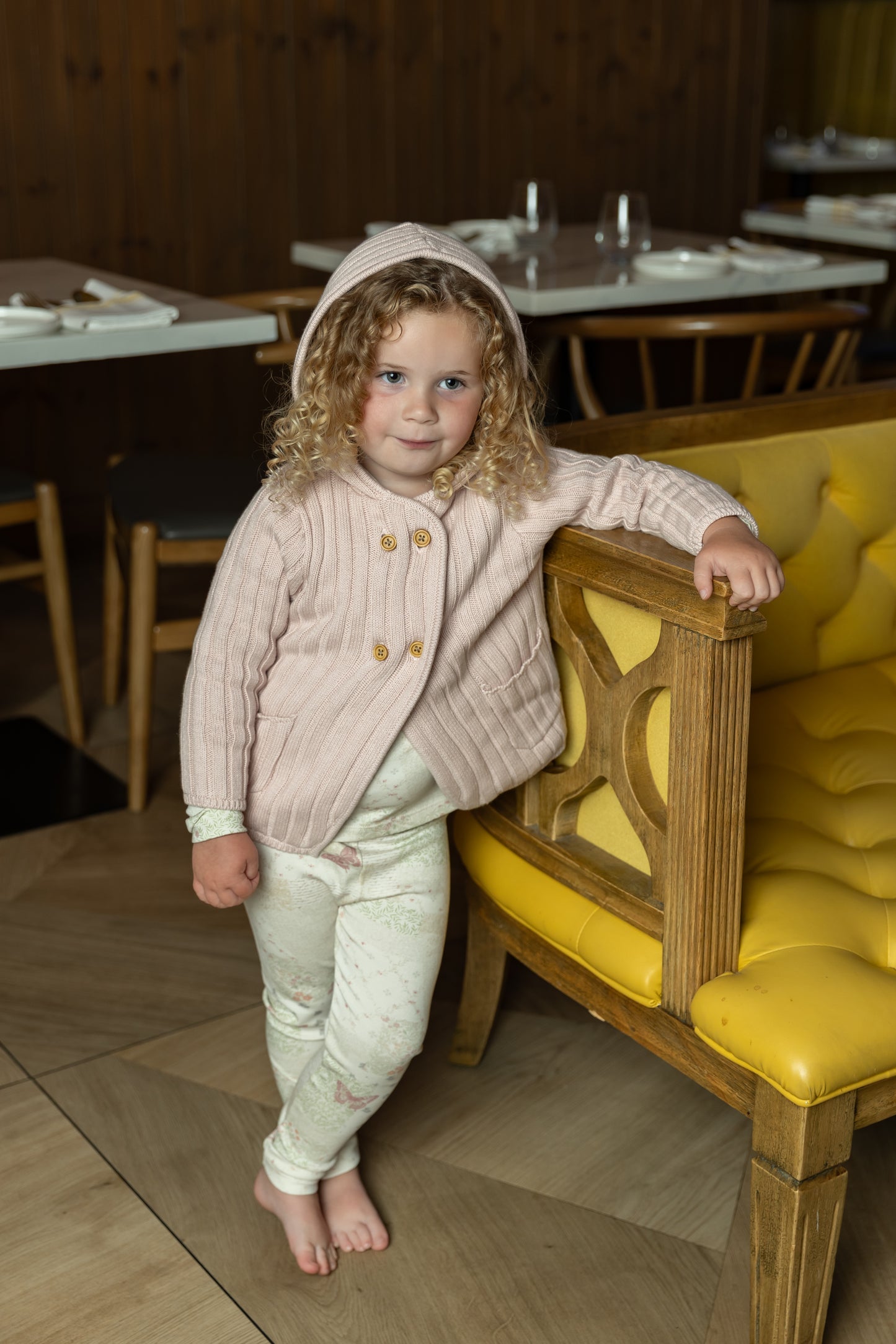 Whisical Bloom Jacket-Dusty Pink