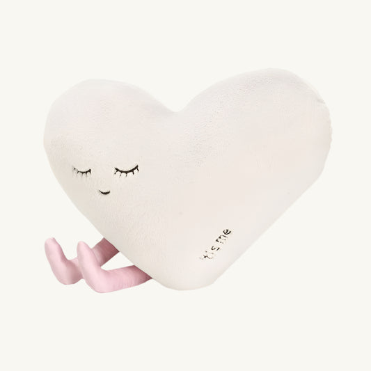 Heart Cream Pillow