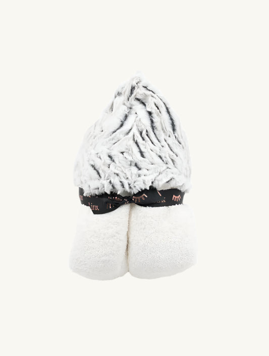 Zebra Snow Hooded Towel