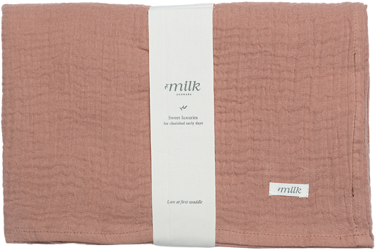 Muslin Swaddles Terracotta