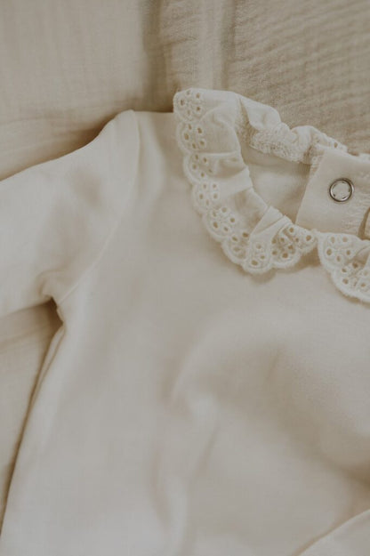 Lace Collar Onesie
