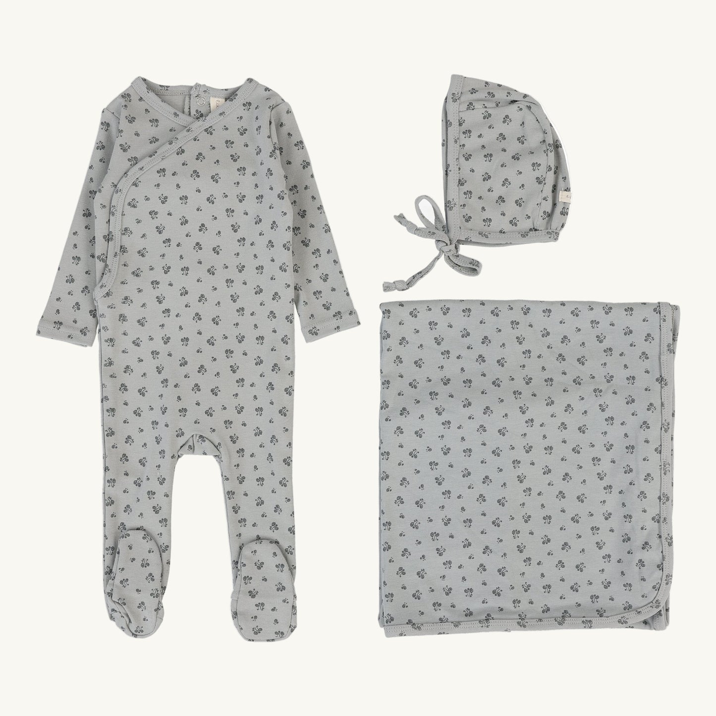 Bud Layette Set Light Blue