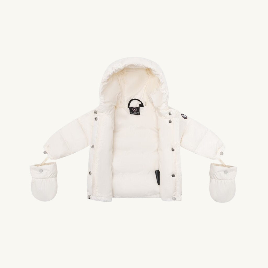Quincy Enfant Down Jacket Off White