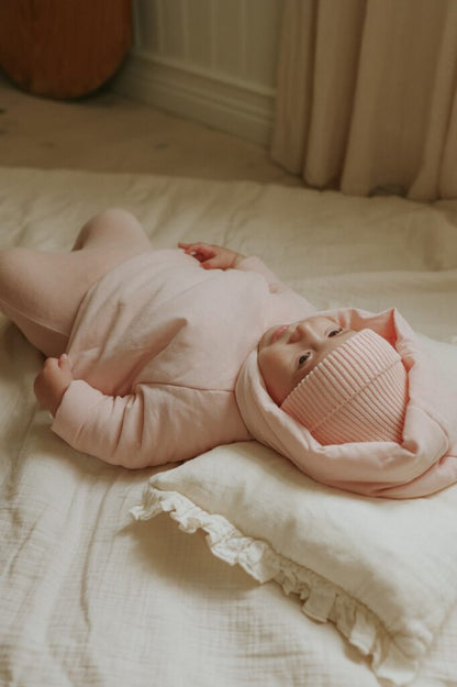 Pink Corduroy Jacket and Hat