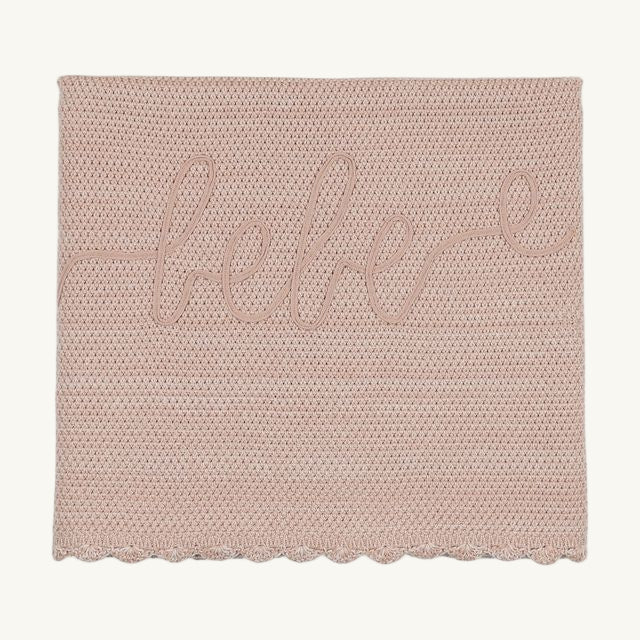 Scalloped Blanket Ribbon Stitching