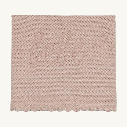 Scalloped Blanket Ribbon Stitching