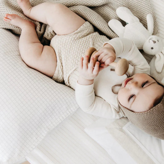 Brunello Sand Baby Blanket