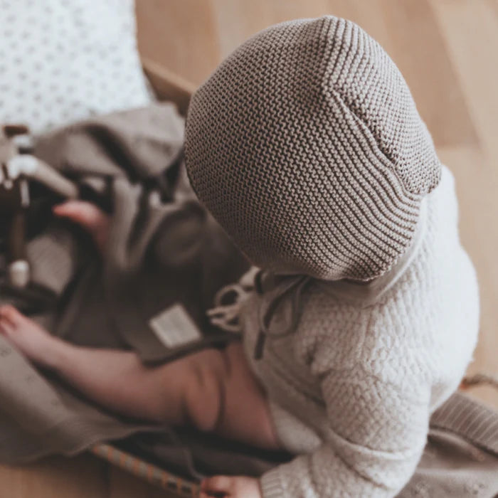 Knit Baby Bonnet
