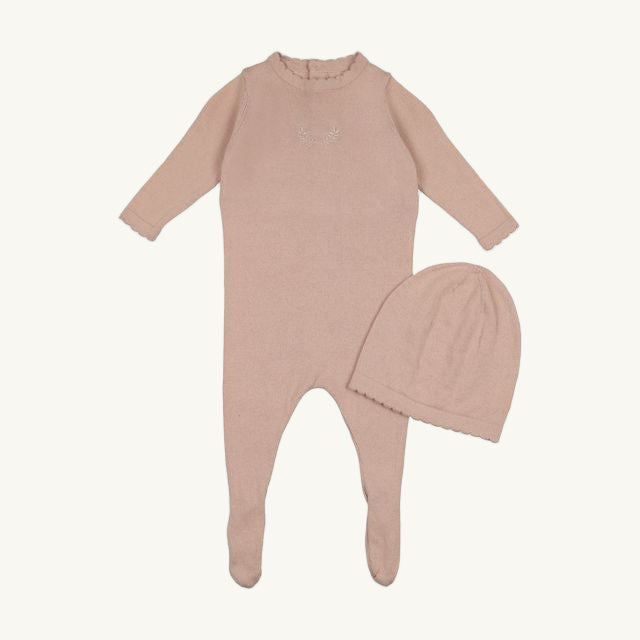 Signature Knit Footie and Beanie