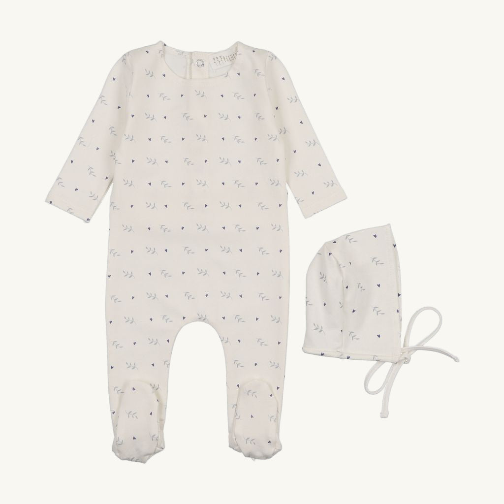 Footie Set Offshoot Teakettle Blue