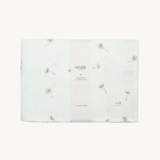 Muslin Swaddles Wildflower Ivory