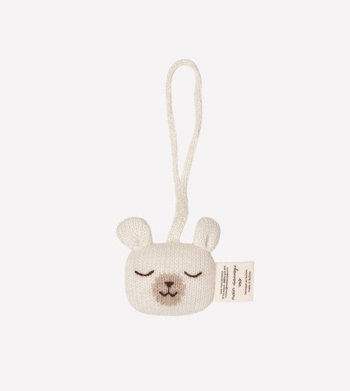 Toy Rattle Hanging Polar Bear