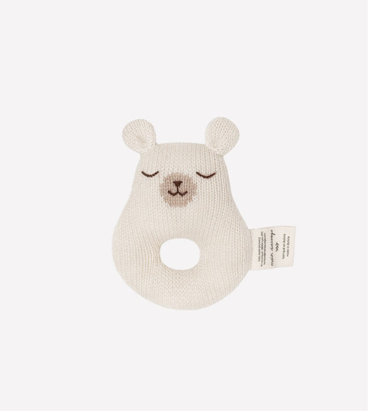 Toy Rattle Polar Bear