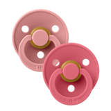 Paci Colour Round Natural Rubber Latex 2pk