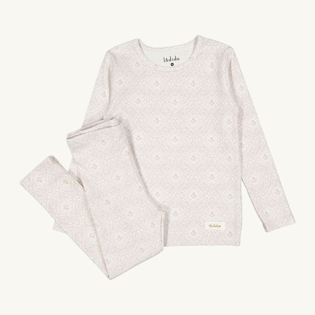 Rose Damask Pajama Set