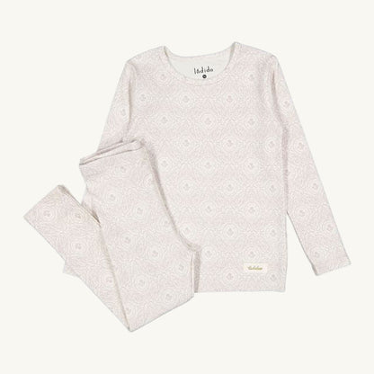 Rose Damask Pajama Set