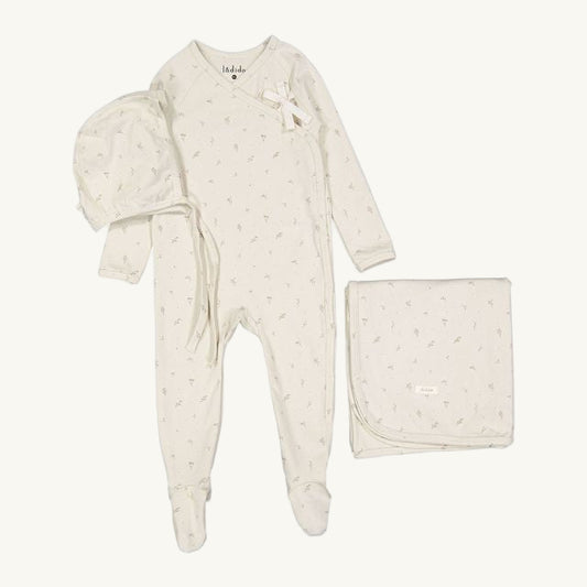Blush Tiny Bud Layette Set