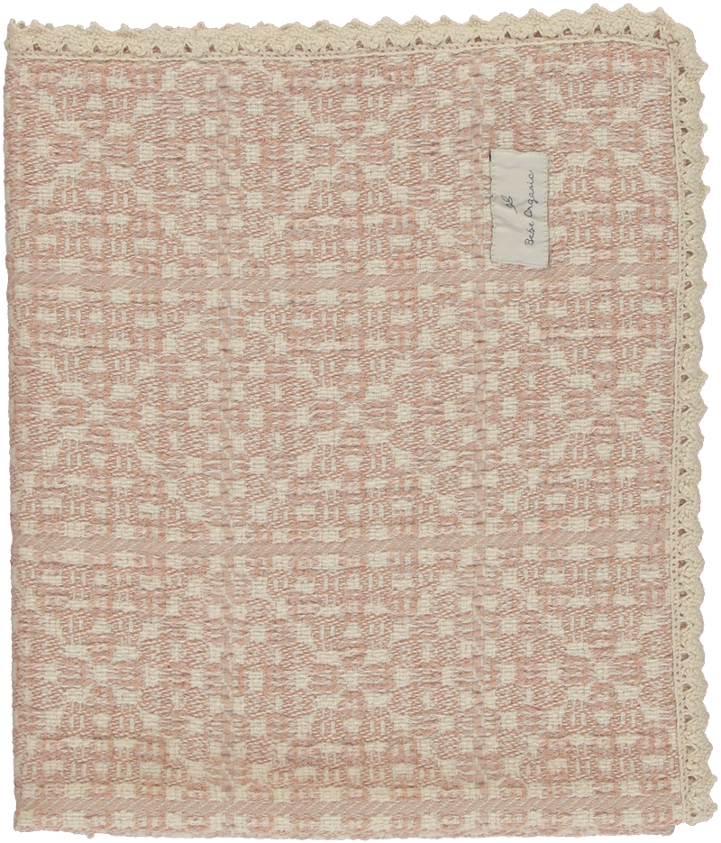 Crochet Blanket Faded Rose