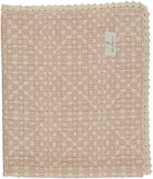 Crochet Blanket Faded Rose